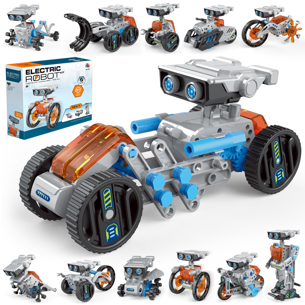 Science Toys Diy - 12 в 1, научный эксперимент, солнечный