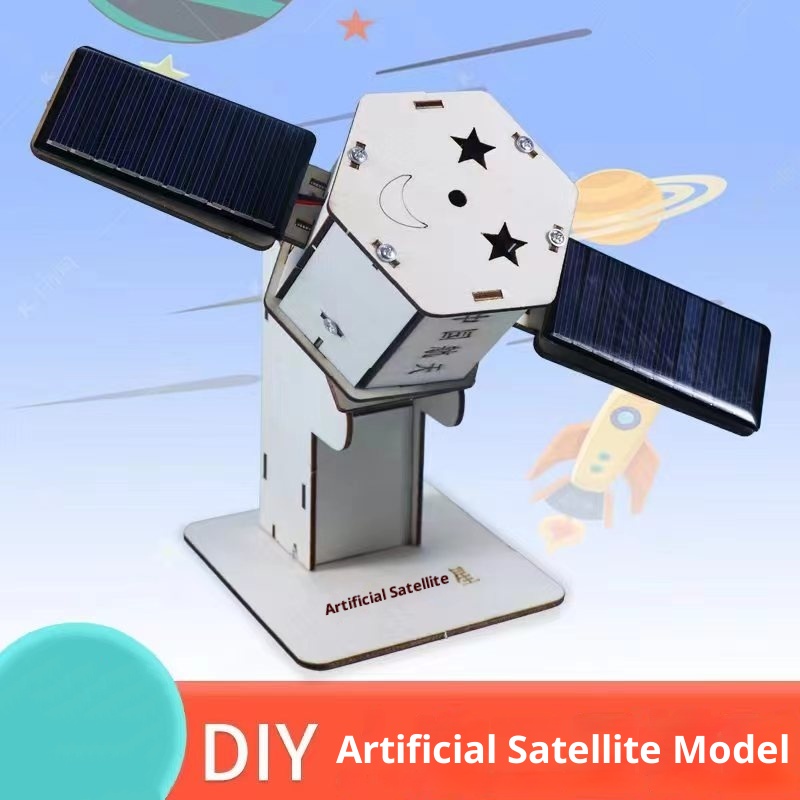 Science Toys Diy - Набор для сборки искусственного солнечного спутника