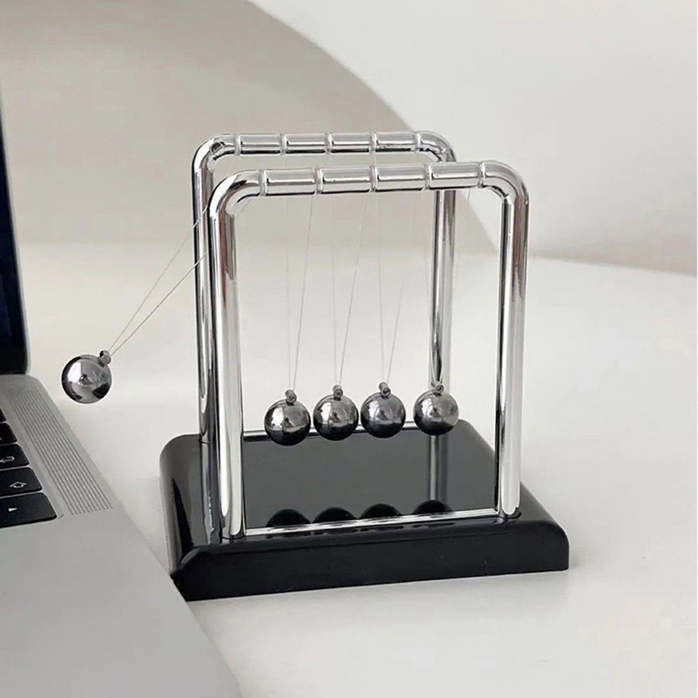 Newton Cradle Large - 1 шт., качающийся магнитный шар, вечный