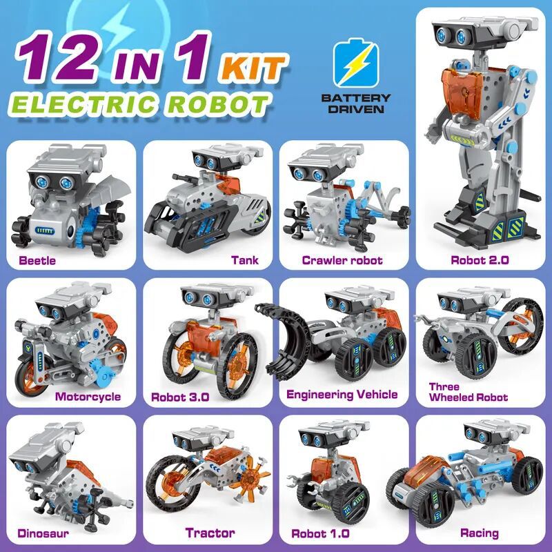 12 в 1, научный эксперимент, с – обзор и цена Science Toys Diy