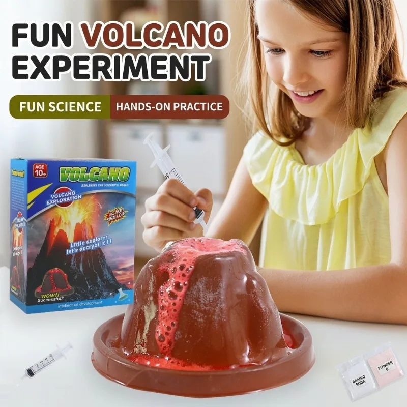 Набор для научного эксперимент – обзор и цена Volcano Kit Eruption