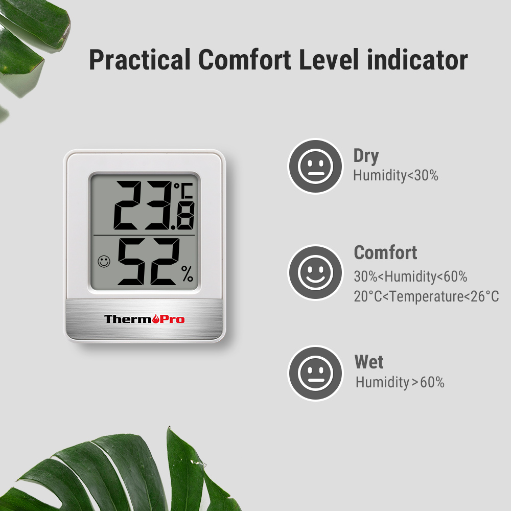 ThermoPro TP-49 – миниатюрная  – обзор и цена Weather Station Indoor