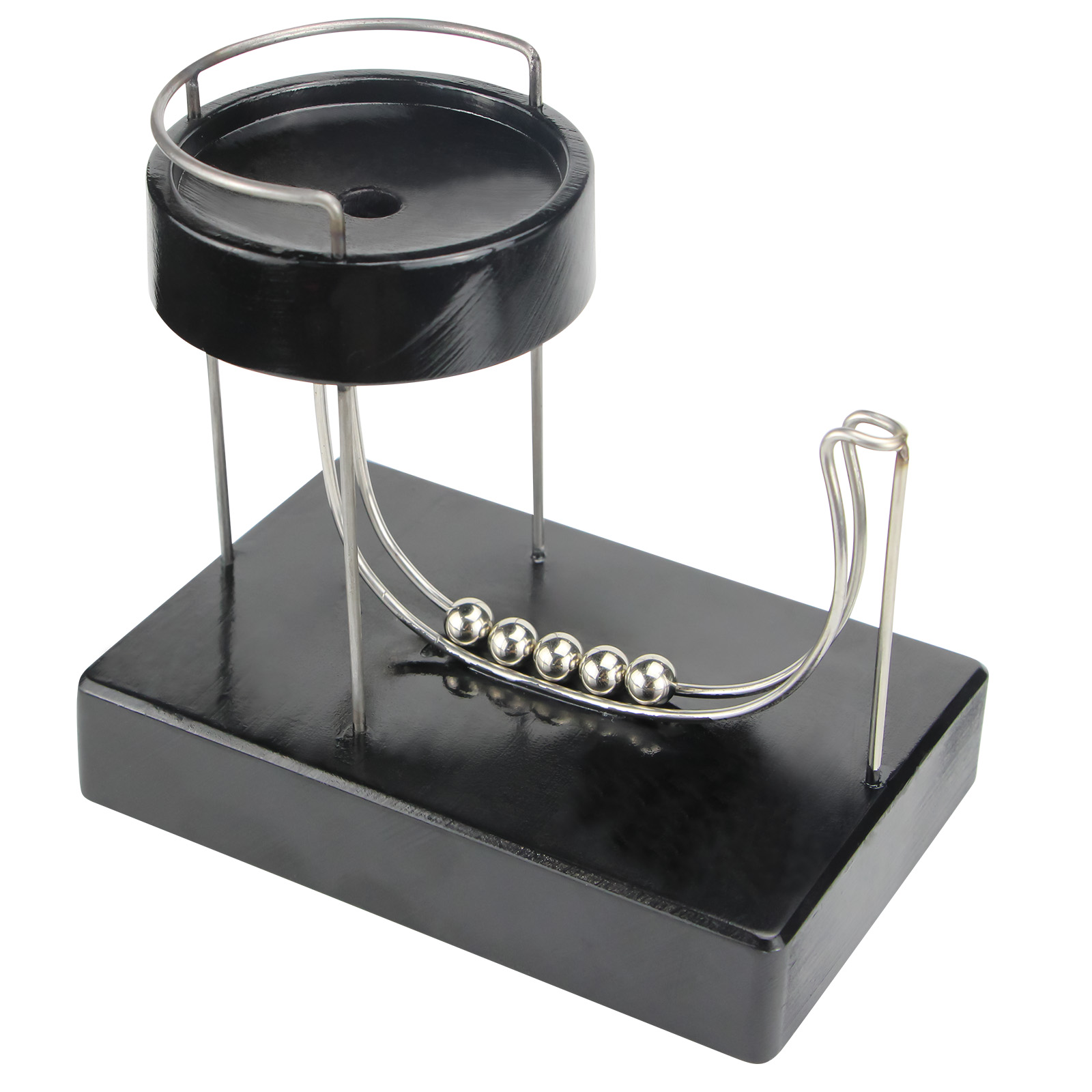 Черная Заряженная вечная пласт – обзор и цена Newton Cradle Large