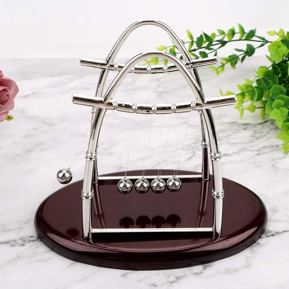 Колыбель Ньютона: стальные шар – обзор и цена Newton Cradle Large