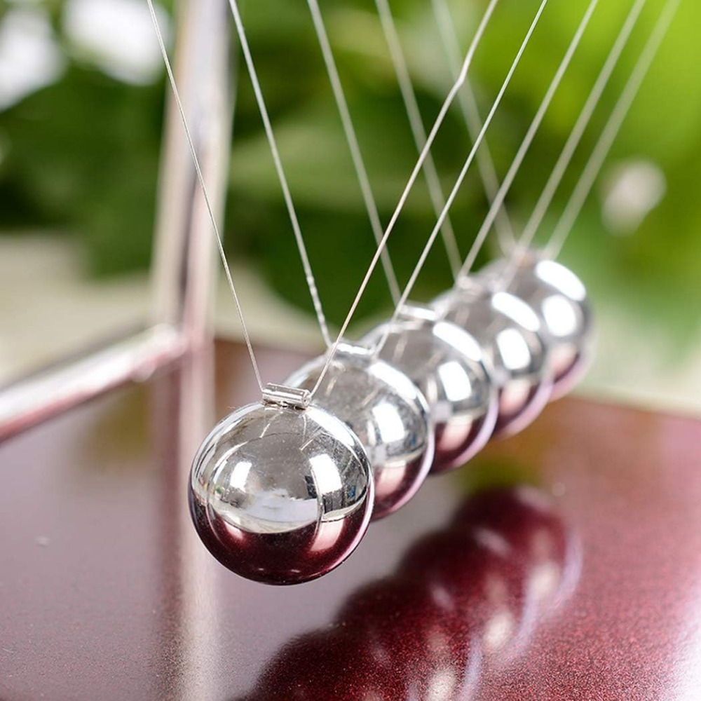 Колыбель Ньютона: стальные шар – обзор и цена Newton Cradle Large