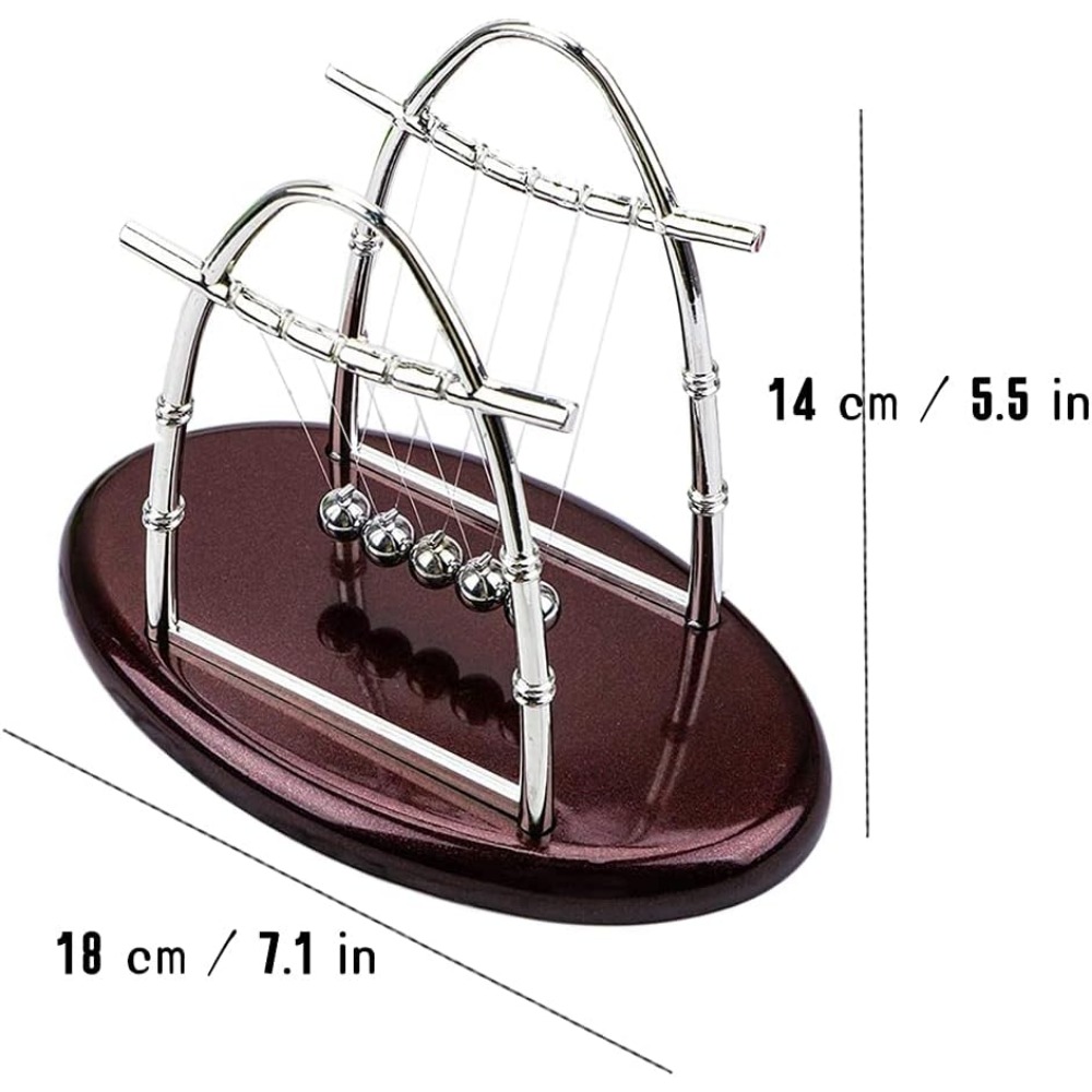 Колыбель Ньютона: стальные шар – обзор и цена Newton Cradle Large