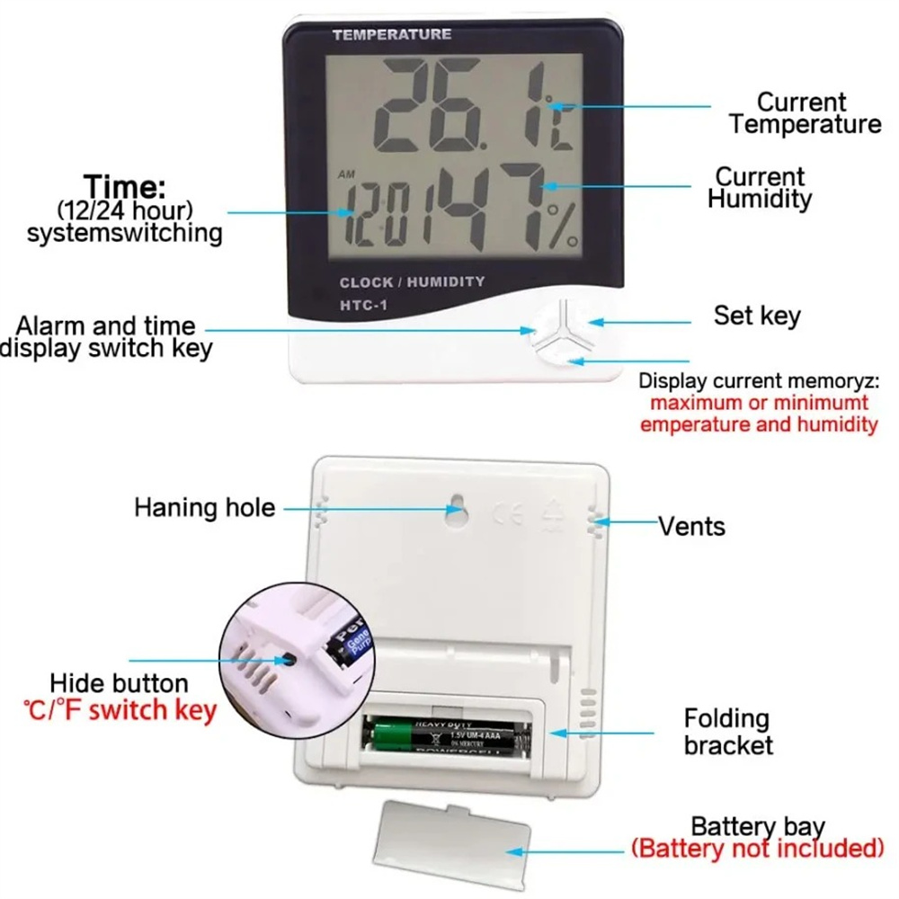 Многофункциональный светодиодн – обзор и цена Weather Station Indoor
