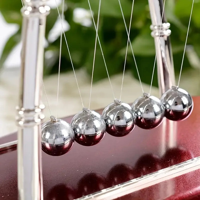 Колыбель Ньютона: стальные шар – обзор и цена Newton Cradle Large